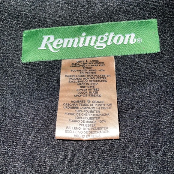 Remington Blaze Orange Hooded Jacket Hunting Large. - Picture 3 of 7